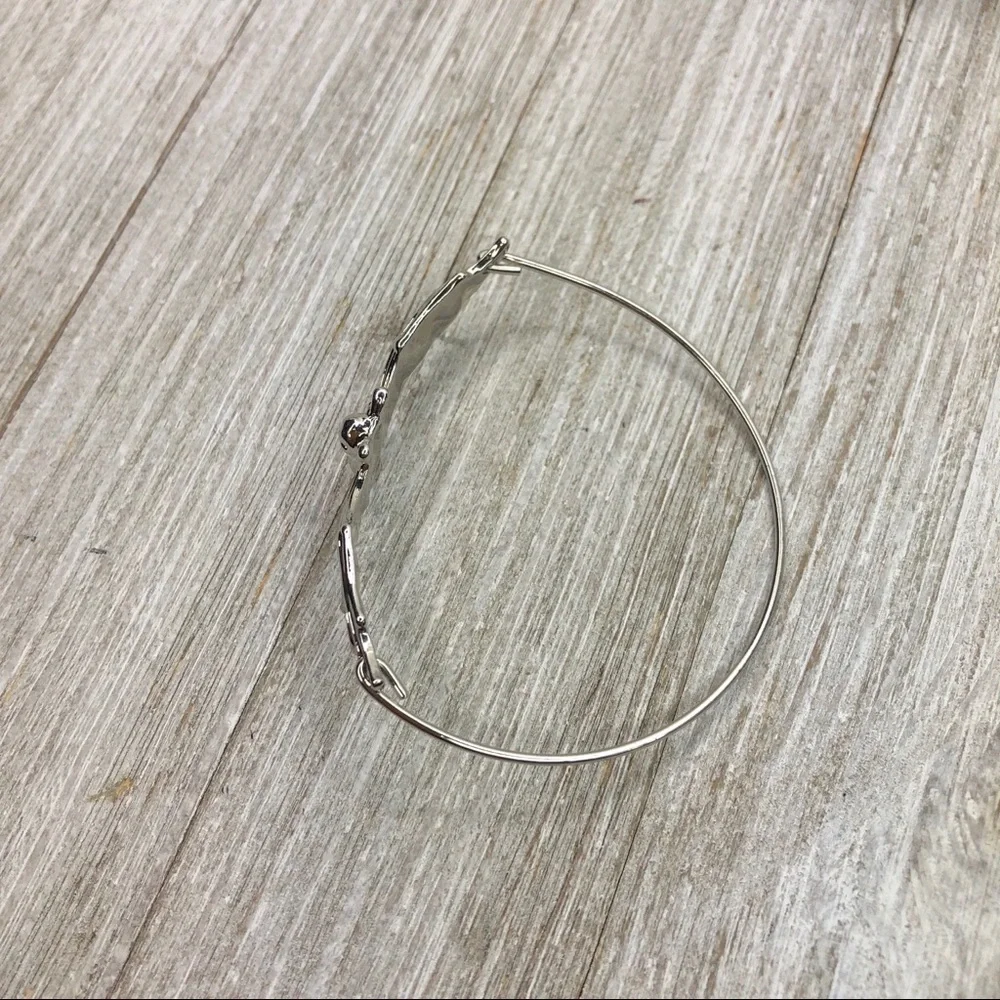 Silver Bat Bangle
